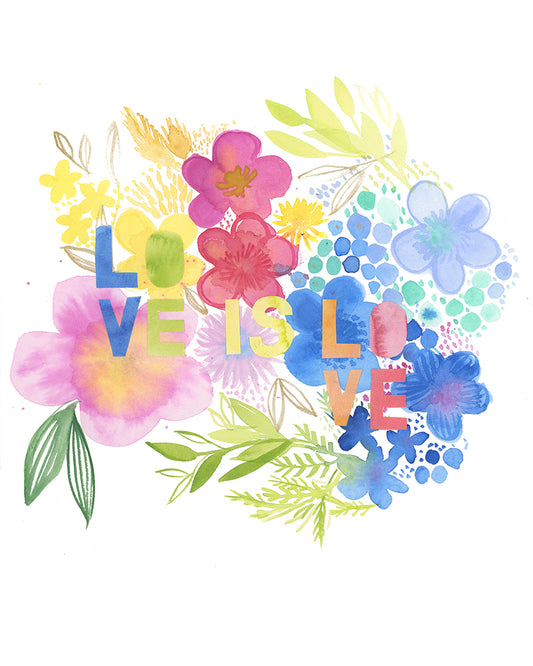 Love is Love - Digital Print - Baby Jives Co