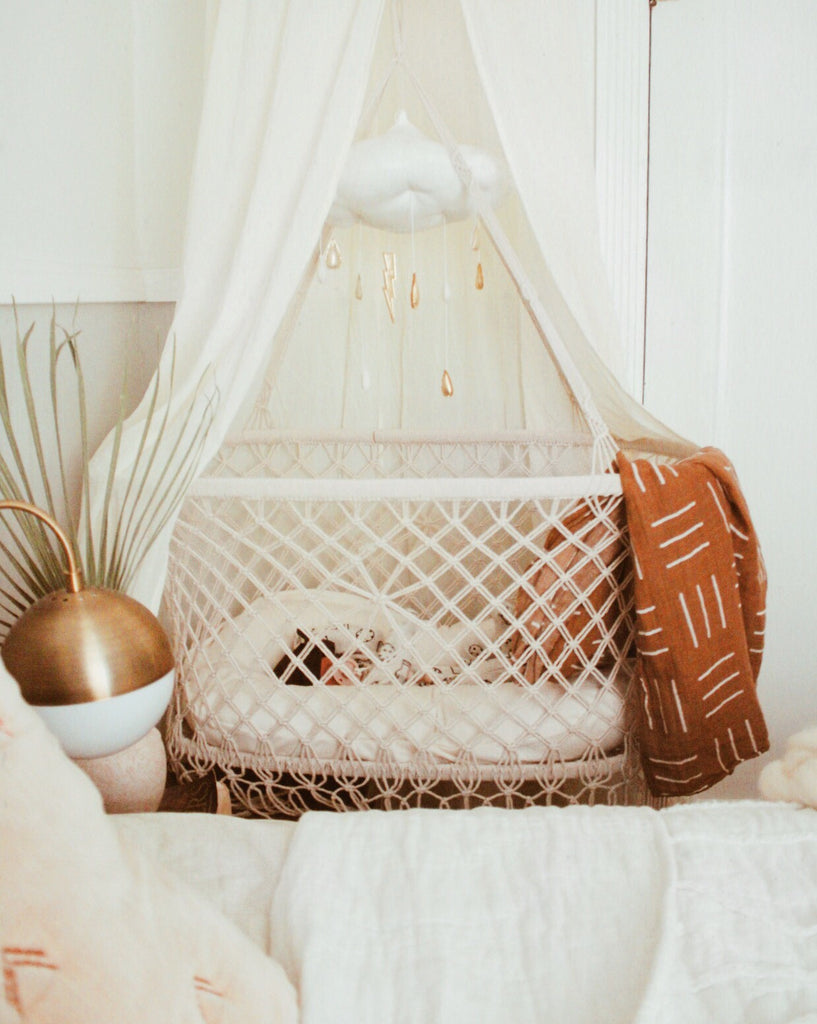 Room Tour: Cara's Minimal Boho Inspired Nursery