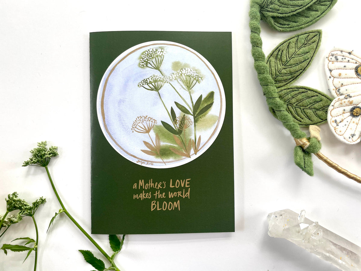 Mother's Love Green - Digital Download Card - Baby Jives Co