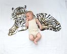 Organic Cotton Swaddle Blanket - Tiger - Baby Jives Co