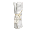 White Organic Cotton Gauze Swaddle - Baby Jives Co