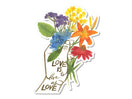 LIVE AS LOVE Sticker
